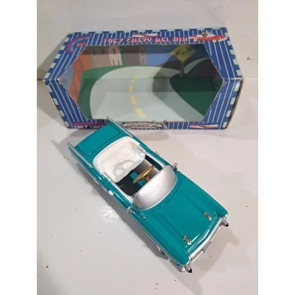 Gearbox  Diecast 1957 Chevrolet Bel Air Pedal Car Bank w/box - Picture 2 of 14